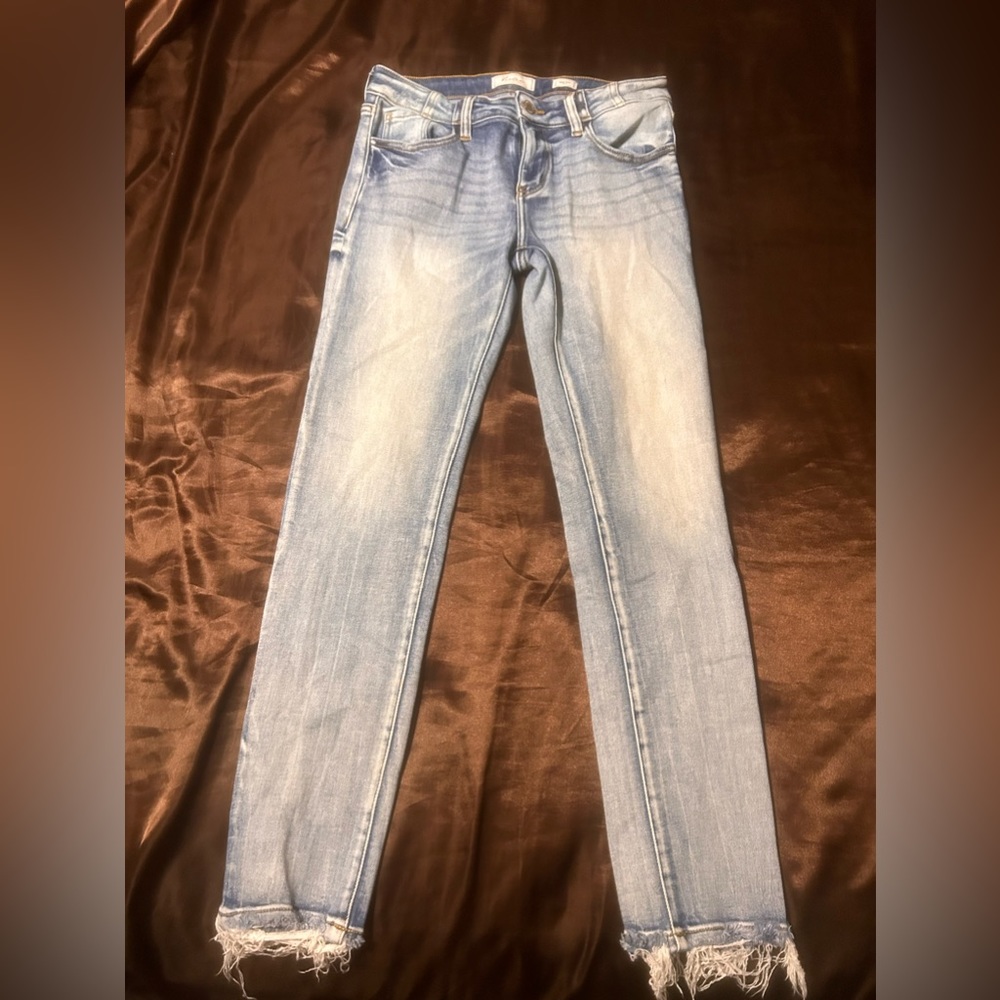 kancan skinny jeans, light blue light washed